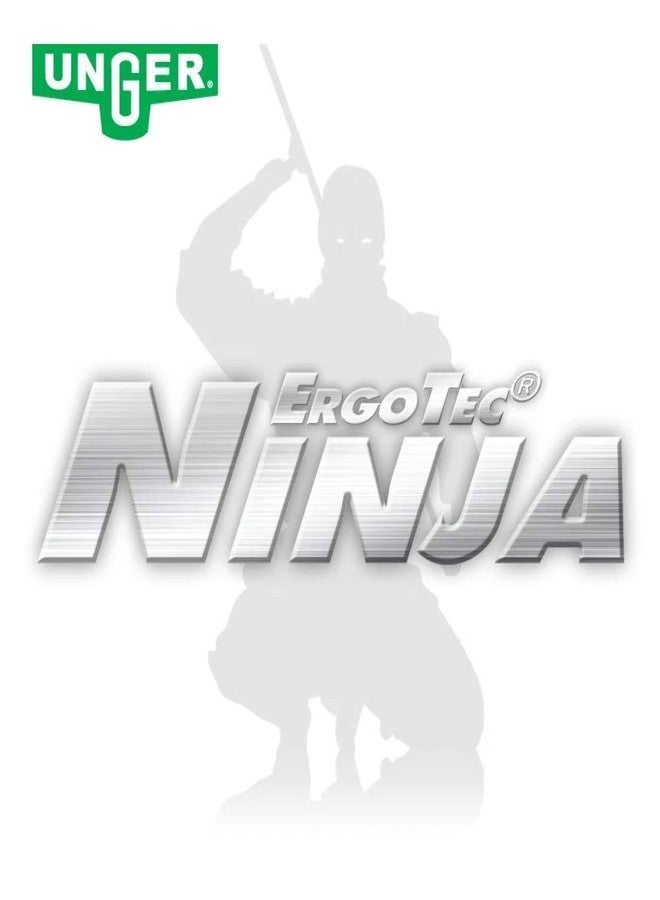 Unger U-250 10" ErgoTec Ninja Replacement Aluminum Squeegee Channel - Image 2